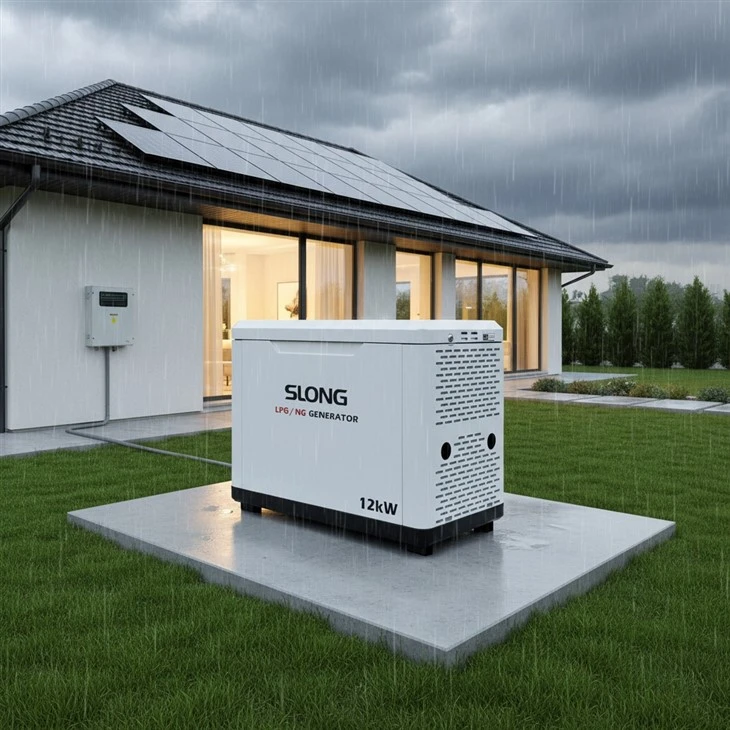 Generadur Nwy 20kw System Solar Gyfochrog Yn Cyd-fynd