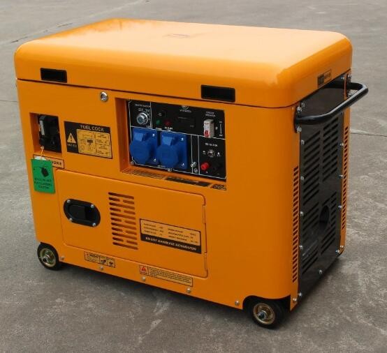 Engine 18hp 7.5KVA Electric Power Silent Portable Gasoline Generator